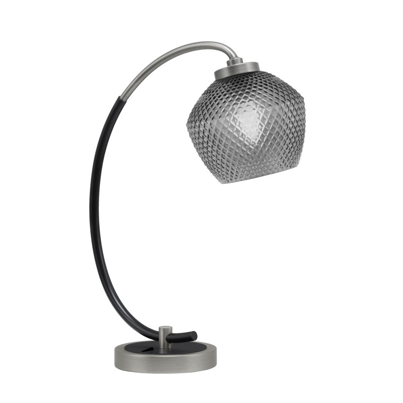 Gula Stainless Steel Desk Lamp, Graphite/Matte Black