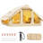 Inflatable Tent With Pump,Glamping Tents For 4-6 Person, Easy Setup 4 Season Waterproof Outdoor Tent