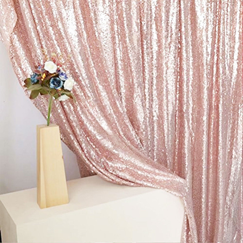Danielburnham Room Darkening Curtain Panel Pair Single Panel, Rose Gold