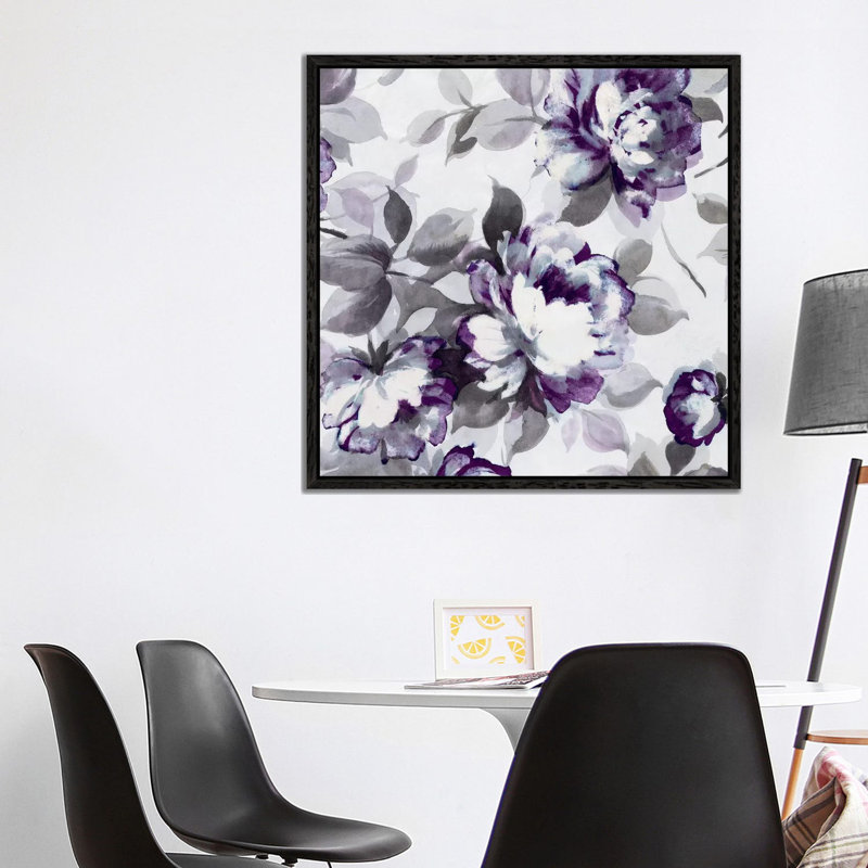 Scent Of Plum Roses II by Wild Apple Portfolio - Gallery-Wrapped Canvas Giclée on Canvas, 93.98 cm H x 93.98 cm W