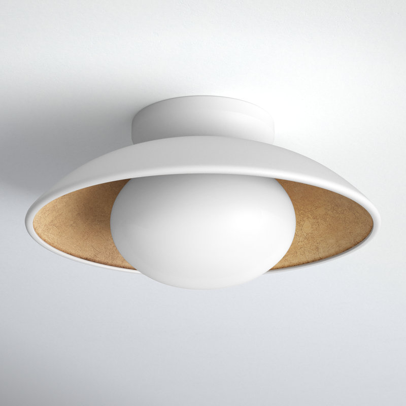 Jason Glass Flush Mount Light - Sleek & Minimalist