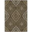 Tapis intérieur / extérieur en polyester tissé à la machine Alleigha-70941897