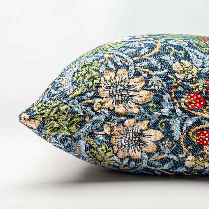 Blue Cushion, Synthetic filled, 58x38cm