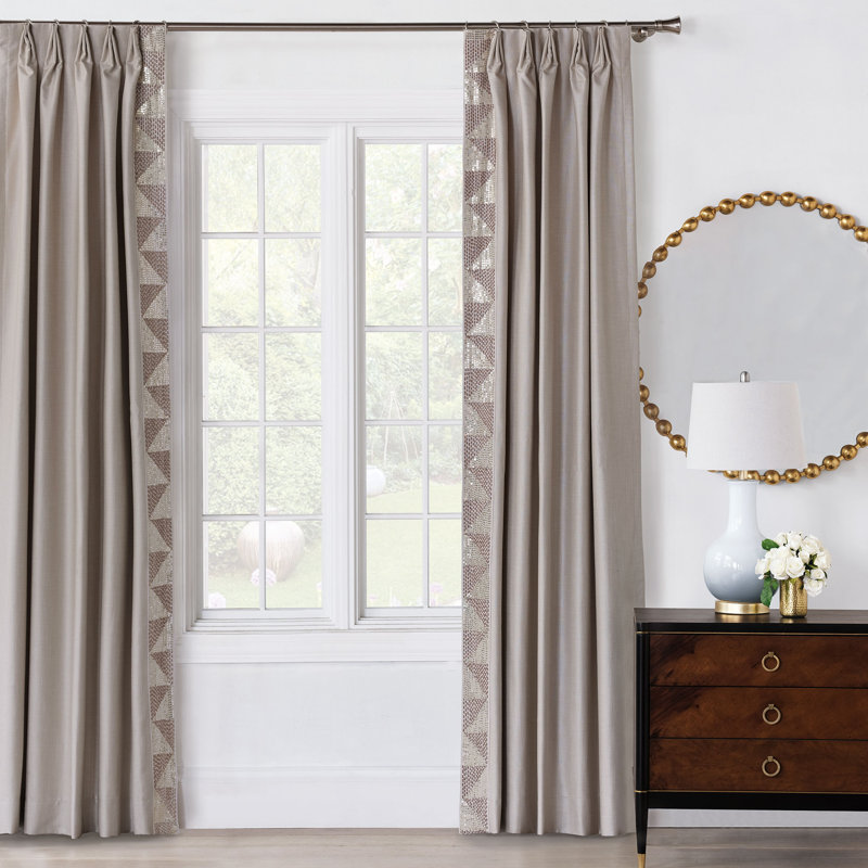 Teryn Room Darkening Curtain, 40" W x 84" L, Left