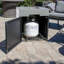 Square Steel Propane Smokeless Fire Pit