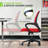 Ergonomic Swivel Home Office Task Chair Adjustable Lumbar Support, Height, and Tilt Function, Comfortable Design for All-Day Productivity-98598239