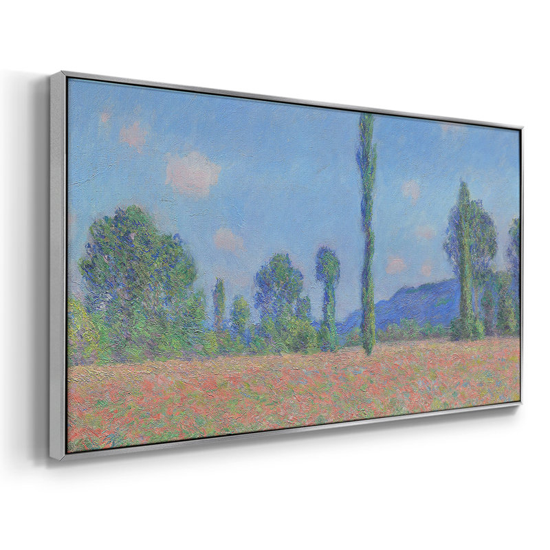 Paysage, série MCCL-II, toile tendue avec châssis, prête à être accrochée, Argent argent, H 21 po x l 41 po