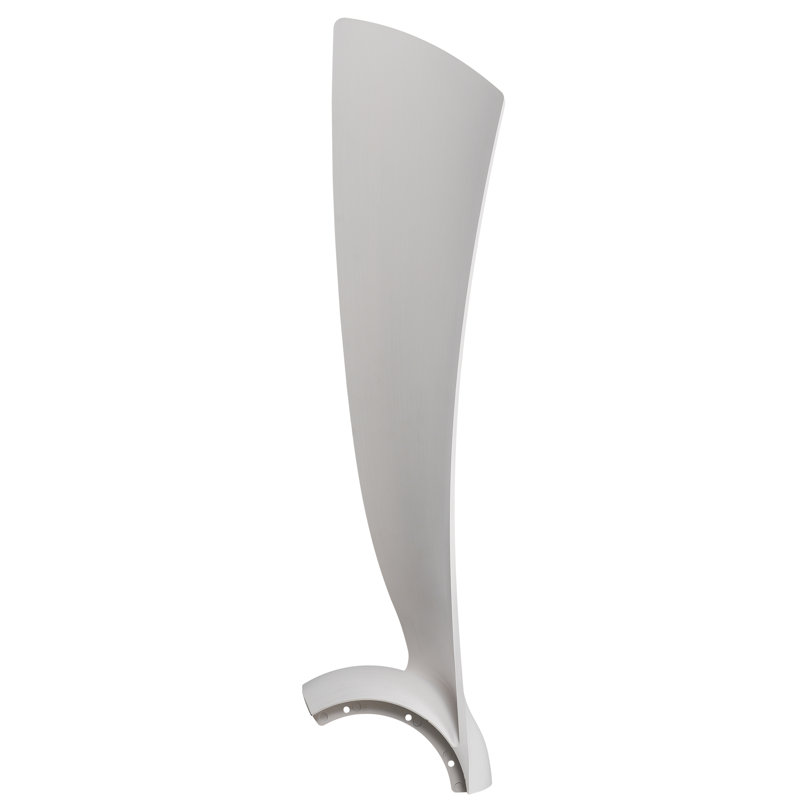 Wrap Custom 56 inch Indoor/Outdoor Ceiling Fan Blade Set of 3 - White Washed, White Washed, 3.54" H x 27.99" W x 8.22" D