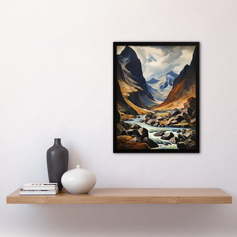 Cairngorms National Park Scottish Highlands Mountains - Single Picture Frame Print
