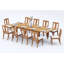 Osborne Outdoor - Piece Teak Dining Set-1907721901