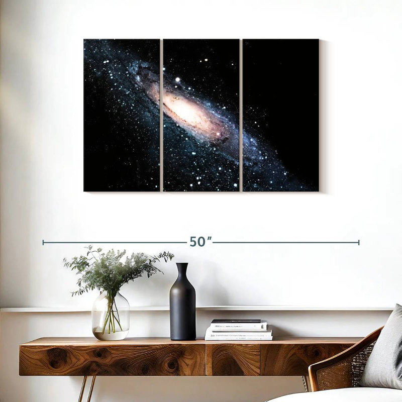 Oberle Beautiful Galaxy, 24" H x 38" W