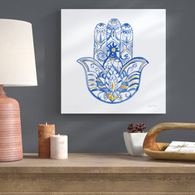 Hamsa I by Farida Zaman - No Frame Painting on Canvas