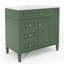 Meuble-lavabo moderne 36 po avec lavabo supérieur-596226717