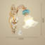 Zinc Alloy Armed Sconce