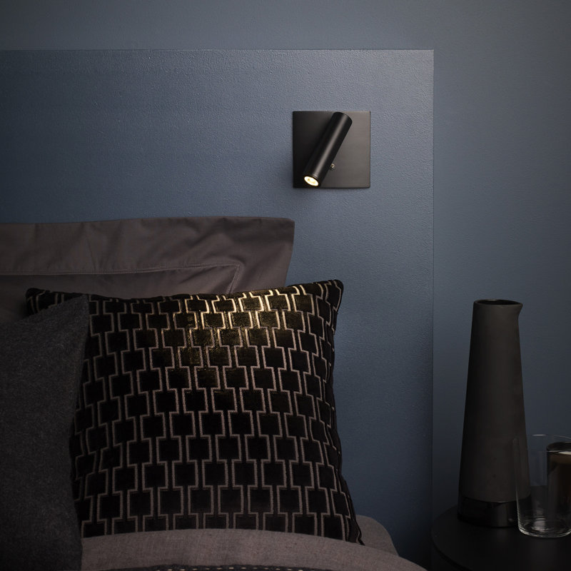 Enna 1 - Light LED Spotlight, Matt Black