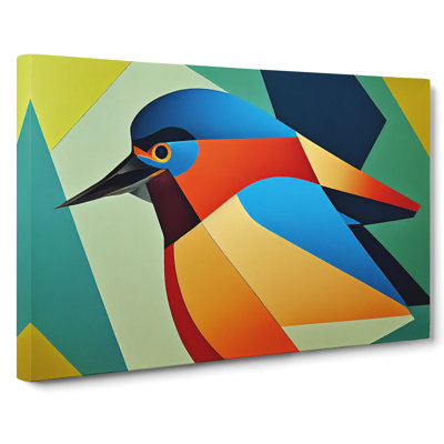 Kingfisher Bird - Wrapped Canvas Print