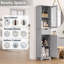 Armoire à linge autoportante 2 pièces-1326678262