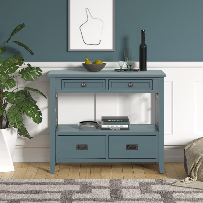 Elysa Accent Chest, Blue