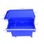 Armoire à outils roulante avec plateau amovible et tablette réglable pour atelier - grand espace intérieur avec 5 tiroirs de rangement en métal bleu-135425095