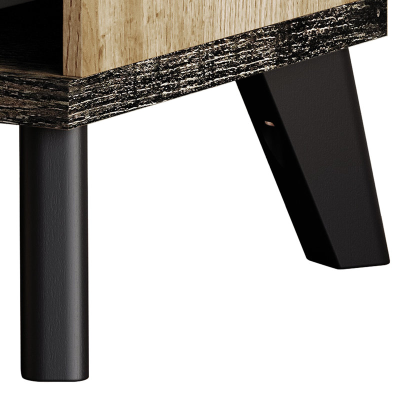 Phyllida 2 Drawer Nightstand