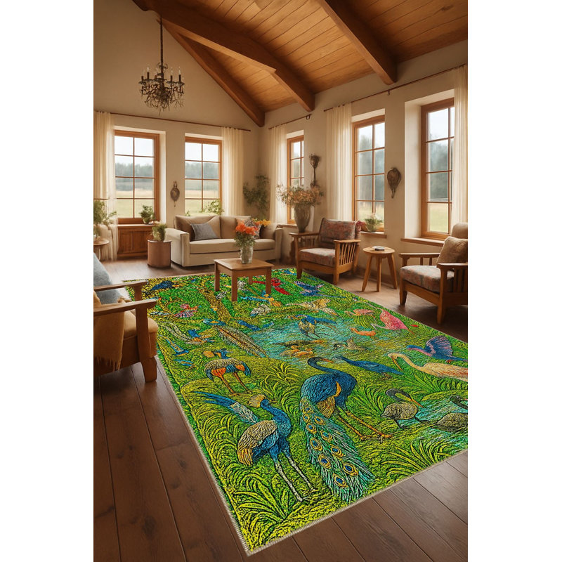 Tapis tissé à la crème Mosso, 2'4" x 3'11"
