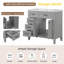 Meuble-lavabo autoportant de 36 po avec plateau en céramique Asherah-1186691075