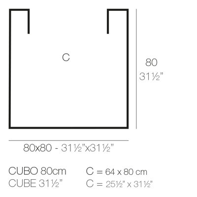 Cube - Resin Pot Planter - Basic
