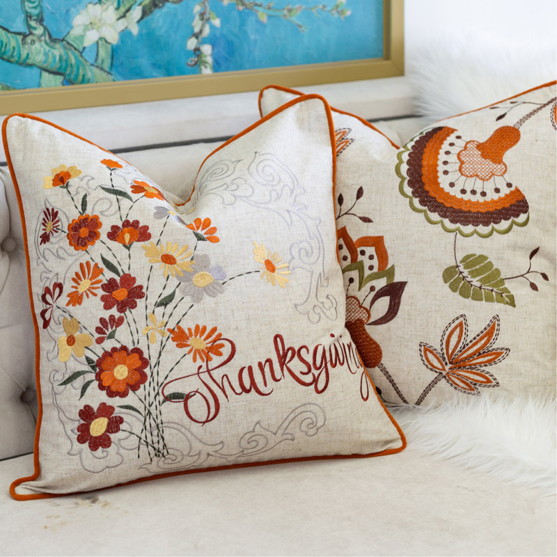 Coussin décoratif Thanksgiving