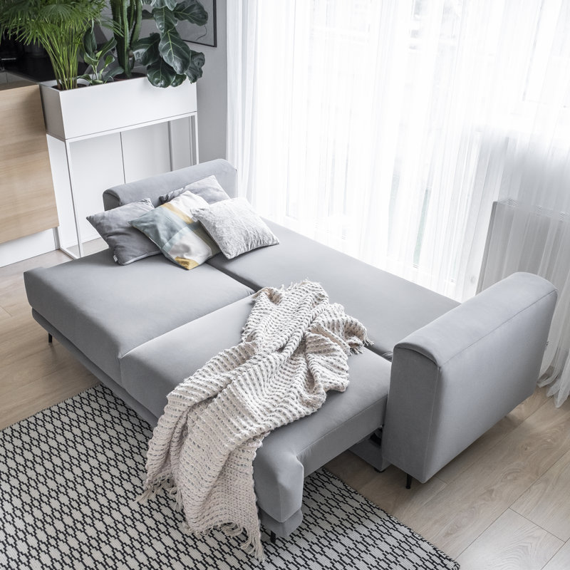 Akeriah 2 Seater Velvet Sofa Bed