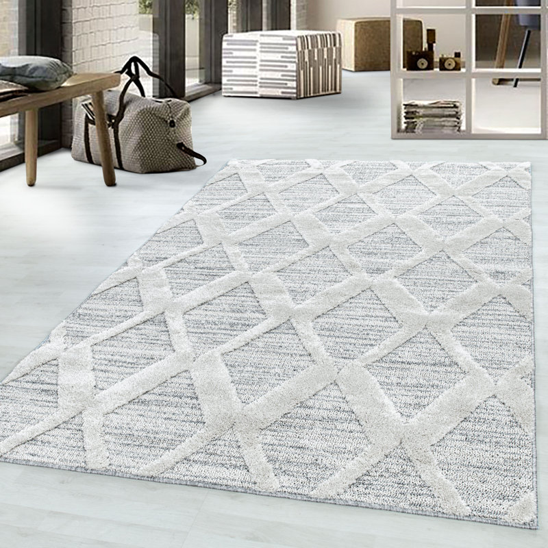 Allemans Argyle Area Rug, Rectangle 280 x 370cm