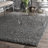Conye Performance Grey Shag Area Rug-959718150