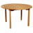 Codie-James 4 - Person Teak Patio Dining Set with Round Table