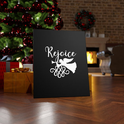 Rejoice - Wrapped Canvas Print
