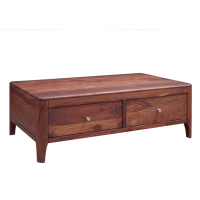 Brooklyn Solid Wood Solid Wood Coffee Table with Storage