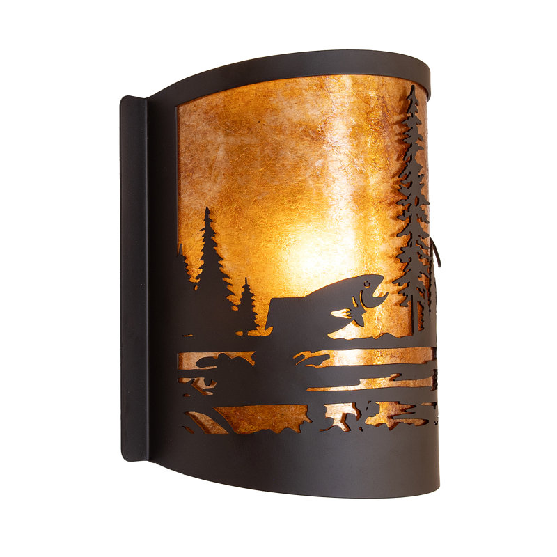 1 - Light Flush Mounted Sconce