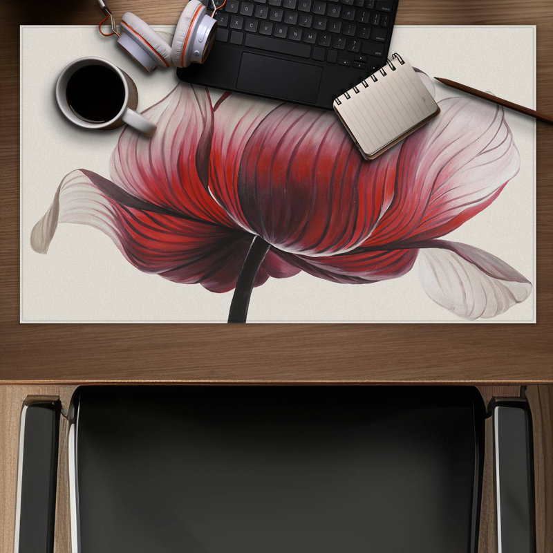 Anemone flower - 14.00"x24.25" Desk mat