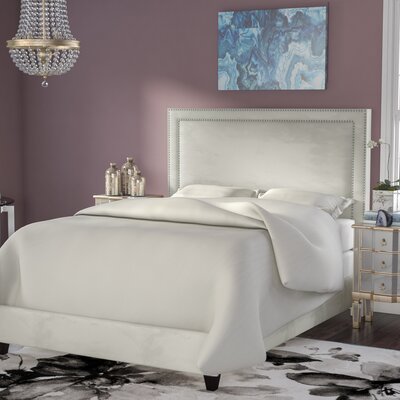 Hayley Upholstered Low Profile Standard Bed -  Everly Quinn, F684ECC475AA4F8599ADAAD2D0BB26F9