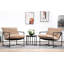 Fauteuil large en velours 32,6 po Daut-95227609