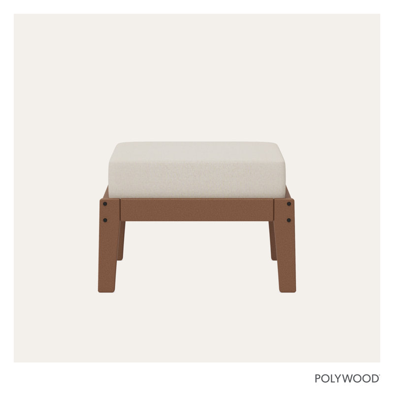 Deep Seating Ottoman, Dune Burlap Revolution®