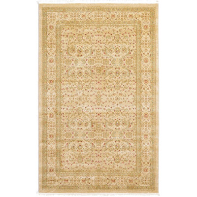 Tapis de style oriental crème Moore