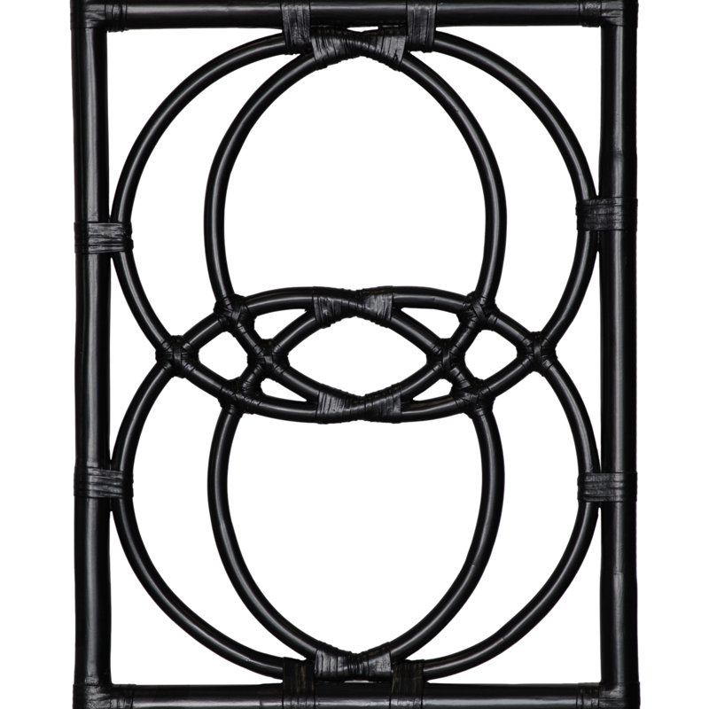 Emilia Open-Frame Headboard, King, Green