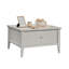 Table basse, finition GRIS CLAIR