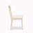 5 Piece Modern Dining Table Set Includes a Rectangle Wooden Table with Butterfly Leaf and 4 Faux Leather Dining Room Chairs, Linen White-1447799065