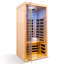 Sauna en verre pruche pour une personne