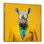 Suited Up Rhino In Yellow I - Rhinoceros Animal Wall Art