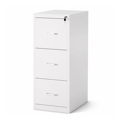  Koamalu 15'' Wide 3 -Drawer Metal File Cabinet Vertical Home Office Cabinet