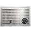 Évier de cuisine en acier inoxydable 23 avec comptoir en verre, lavabo de cuisine encastrable 23 po x 15 po Scamall avec laveuse à tasses SM015S2315
