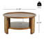 Table basse Lorvyn Boho Farmhouse