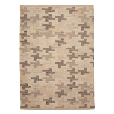 Kilim gris Hendley 6 pi 4 po x 8 pi 10 po