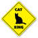 Signmission Cat Crossing Sign 